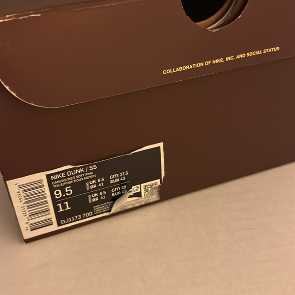 Nike x Social Status dunk mid ‘Chocolate Milk’ - Picture 4 of 7